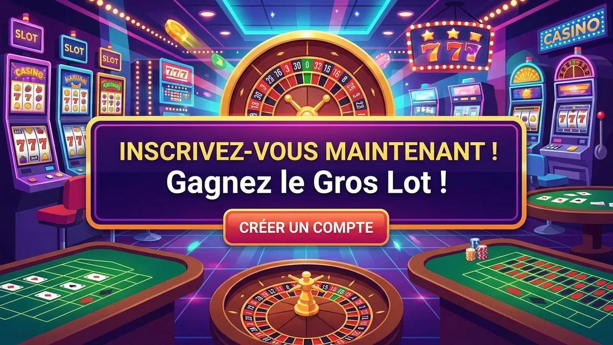 Inscription avec bonus